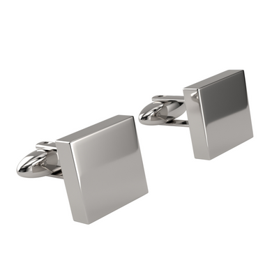 Square Engravable Cufflinks