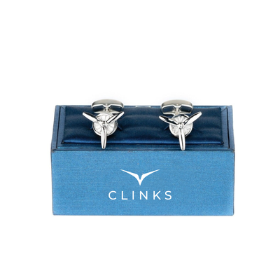 Aeroplane Propeller Cufflinks