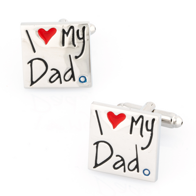 I Love My Dad Cufflinks