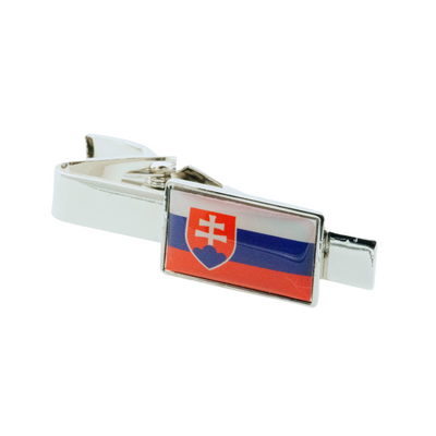 Flag of Slovakia Tie Clip