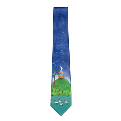 Moonstruck Limited Edition Michael Leunig Tie