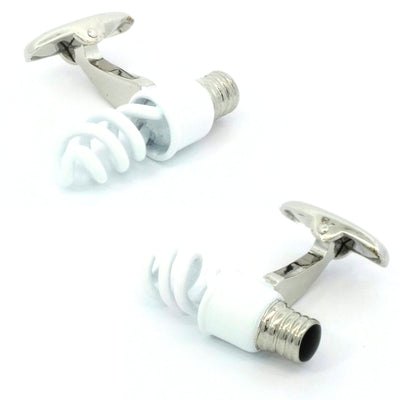 Eco Light Bulb Cufflinks