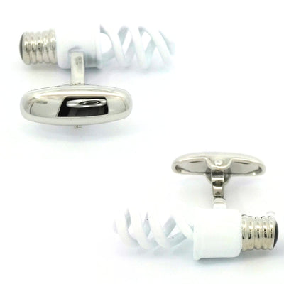 Eco Light Bulb Cufflinks