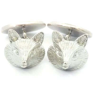 Fox Face (with chain) Cufflinks