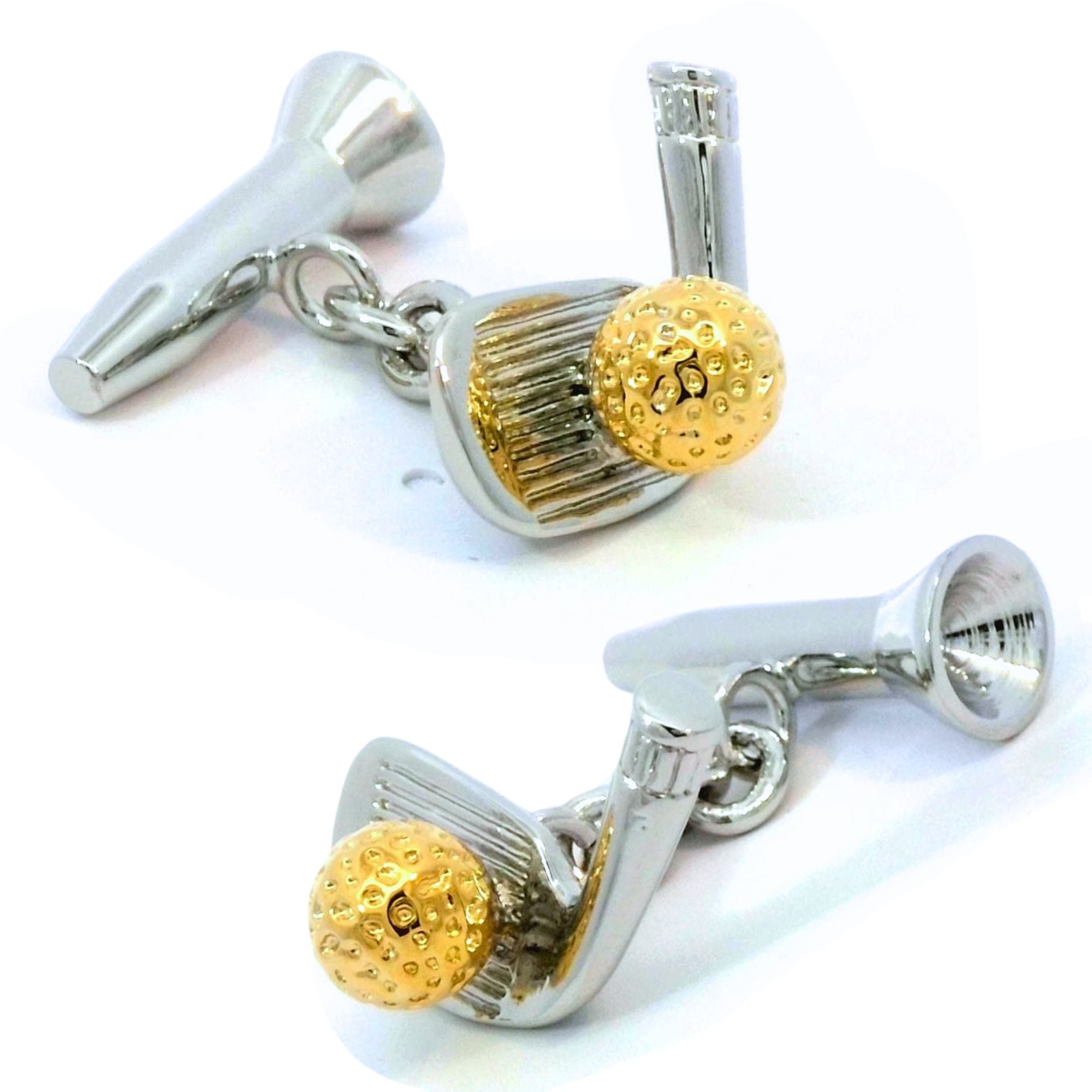 Golf Set Chain Cufflinks