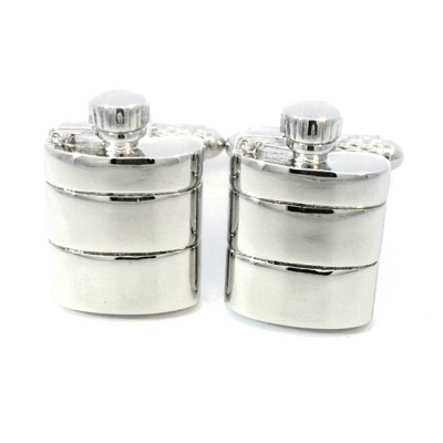 Hip Flask Cufflinks