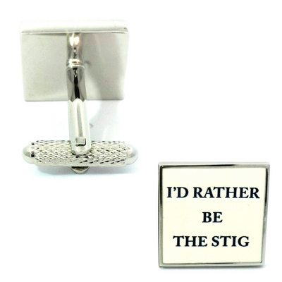 I'd rather be the STIG Cufflinks