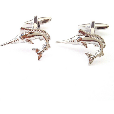 Marlin Game Fishing Cufflinks