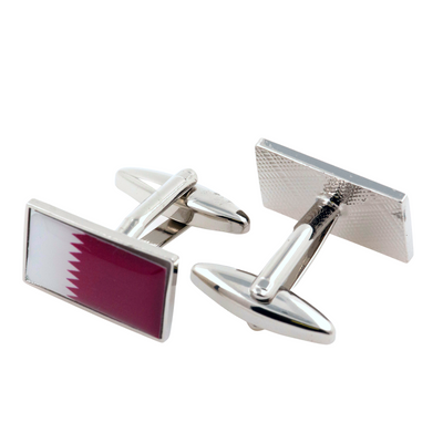 Flag of Qatar Cufflinks