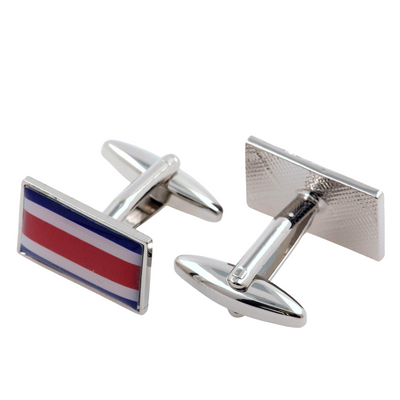 Flag of Costa Rica Cufflinks