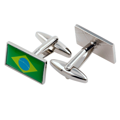 Flag of Brazil Cufflinks