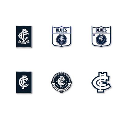 Carlton Blues AFL Pin Set