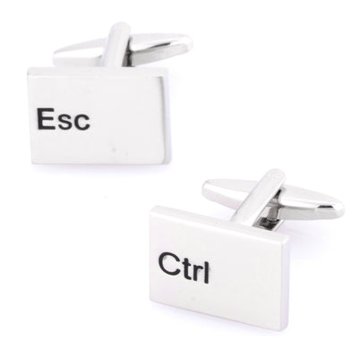 Ctrl Esc Key Cufflinks