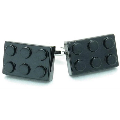 Black Building Block Cufflinks