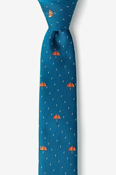 Umbrellas Skinny Tie