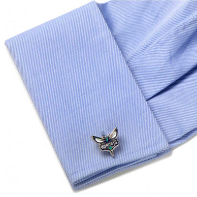 Charlotte Hornets Cufflinks, Novelty Cufflinks, CL5972, Mens Cufflinks, Cufflinks, Cuffed, Clinks, Clinks Australia